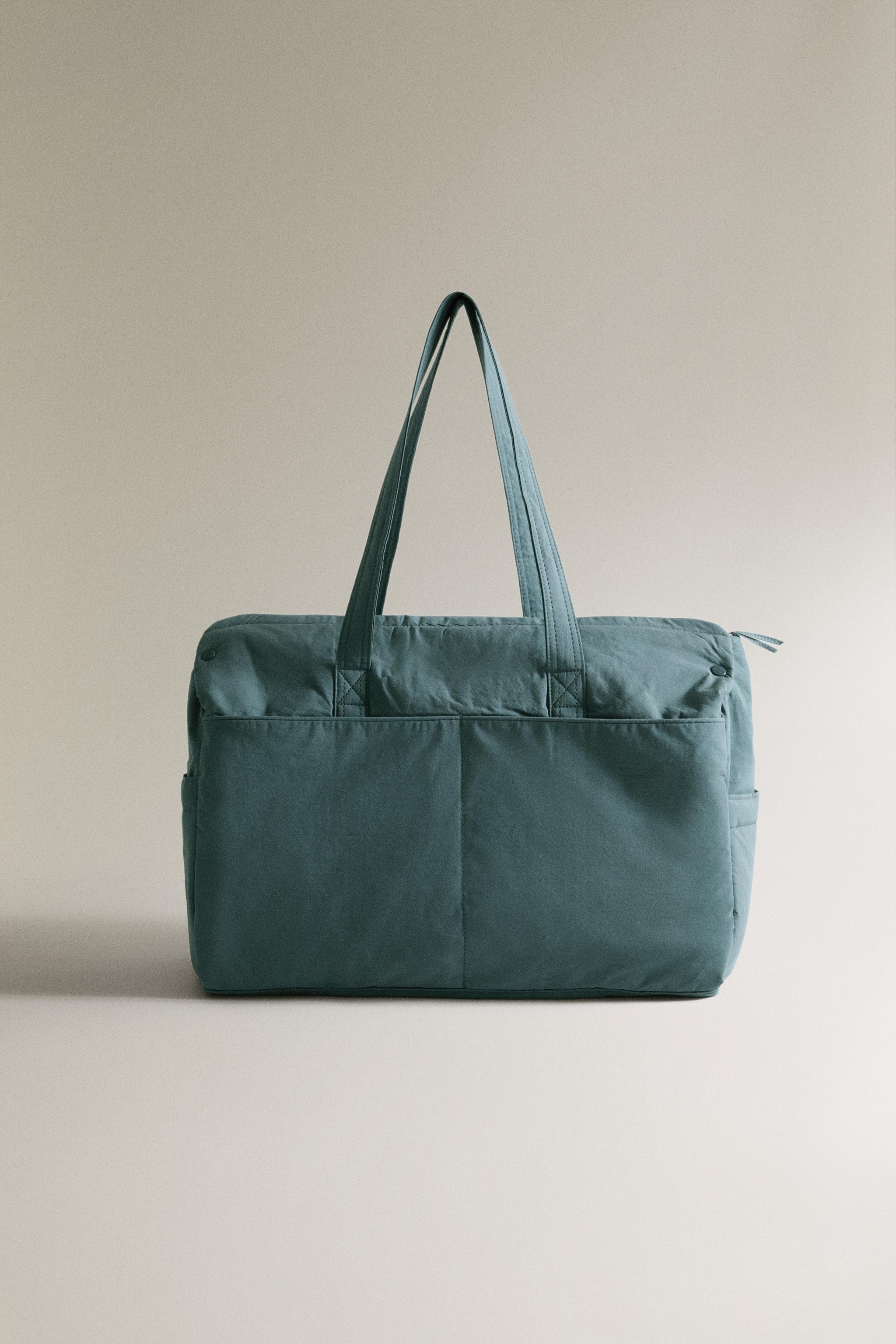 SAC MATERNITÉ COTON FEUILLES